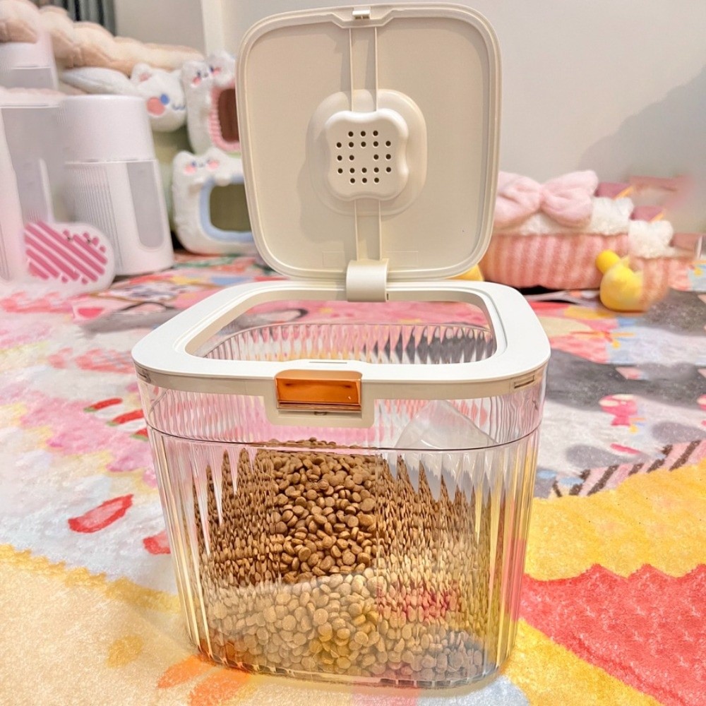 Food Storage Pet - Flip Cover Dog Food Storage Container