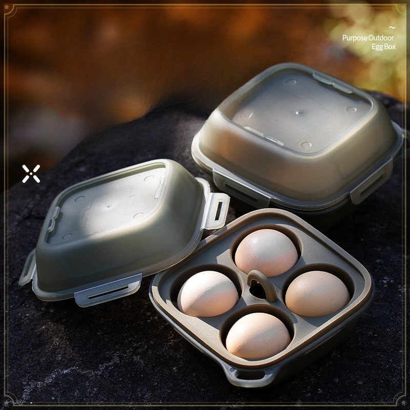 Egg Storage Holder - Egg Storage Box 2 in 1