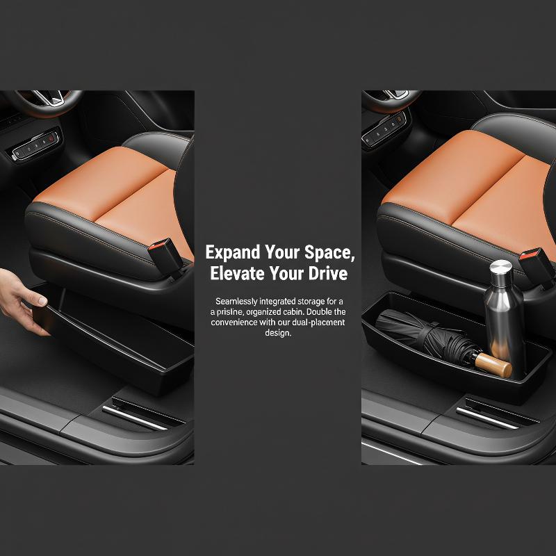 Food Storage Drawers - Universal Car Front Seat Storage Box