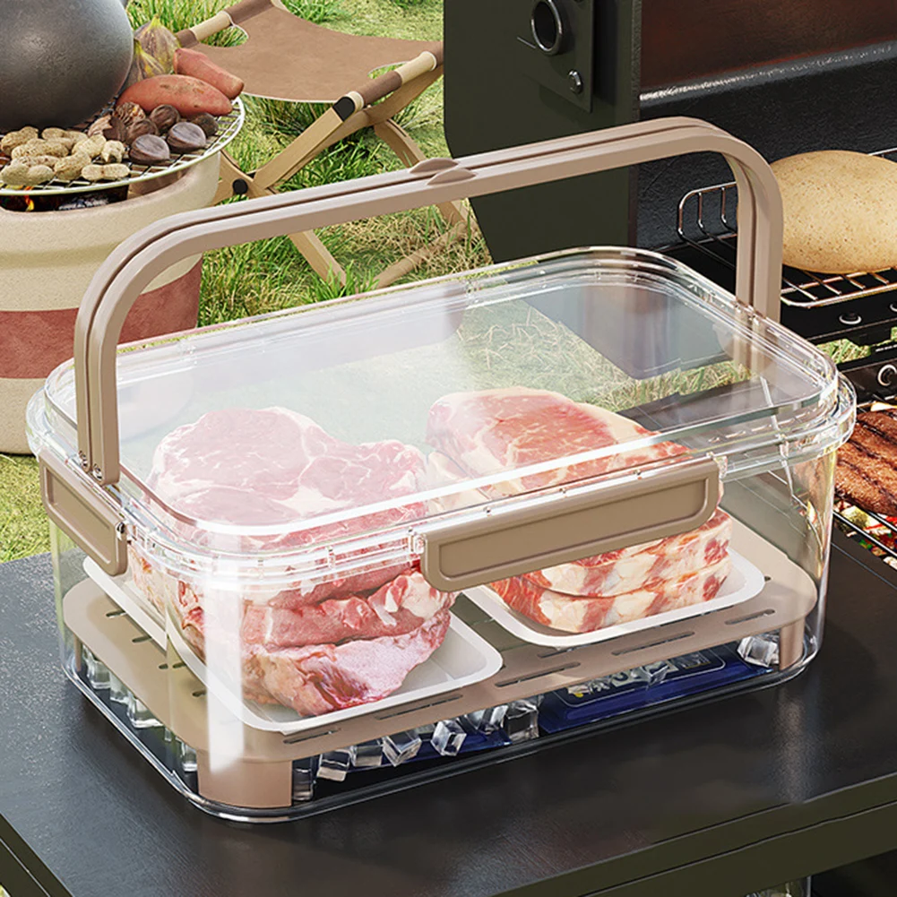 Food Storage Box Large - Portable Food Storage Container Large Capacity