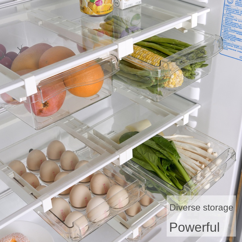 Egg Storage Holder - Refrigerator egg storage box, drawer style