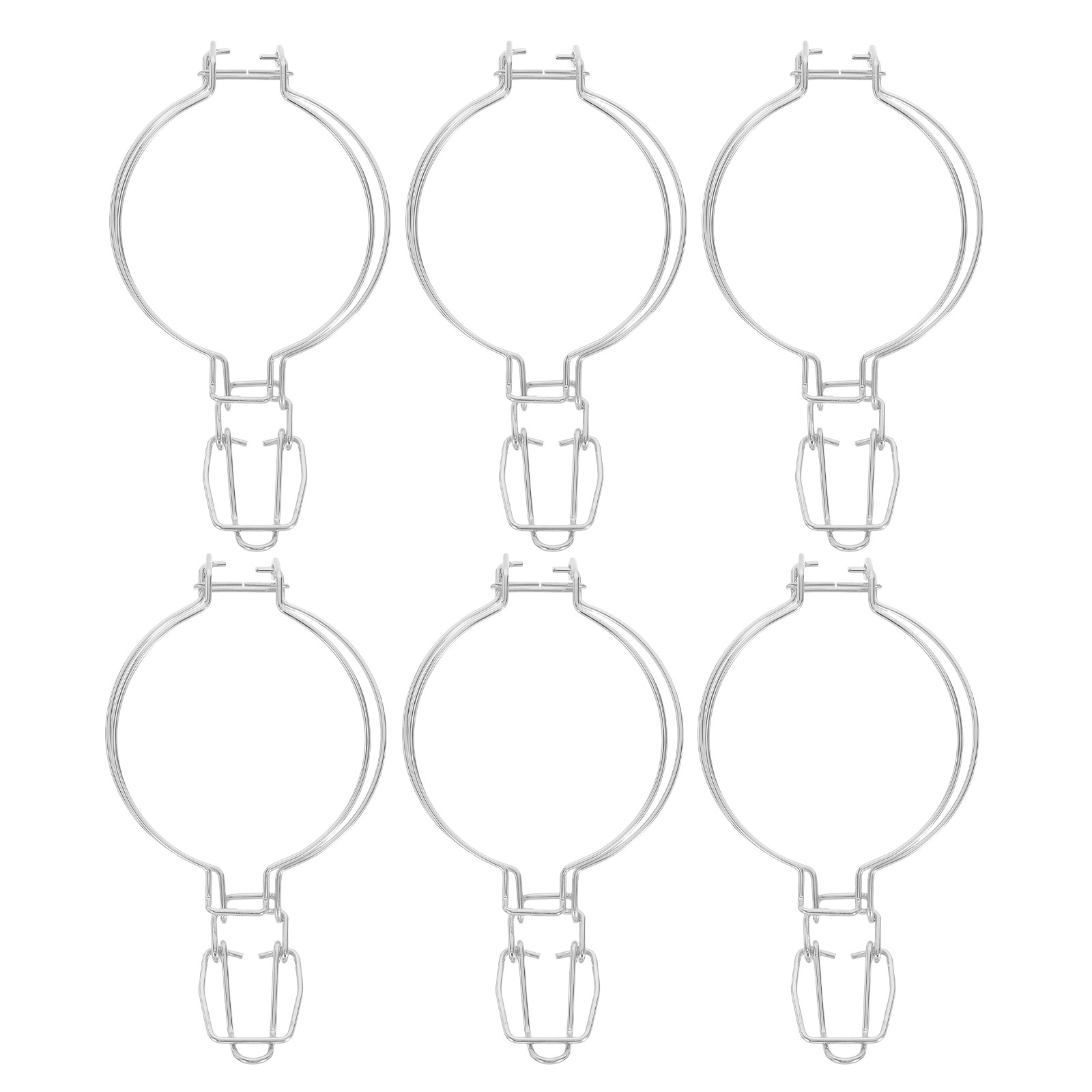 6Pcs Stainless Steel Snap Clas - Food Storage Stainless Steel Containers recension och pris