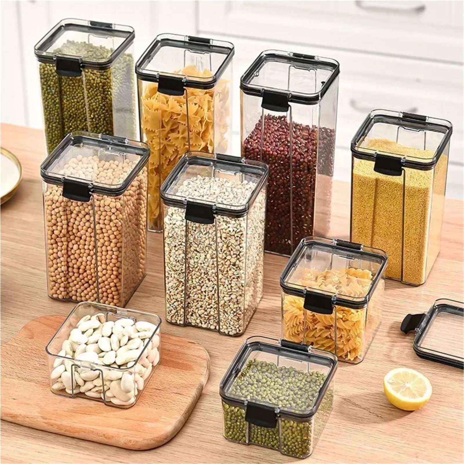 Airtight Food Storage Containe - Food Storage Jars Airtight recension och pris