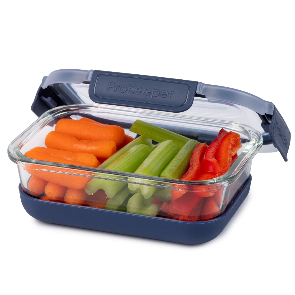 2.8 Cup Glass Food Storage Con - Glass Meal Prep Container recension och pris