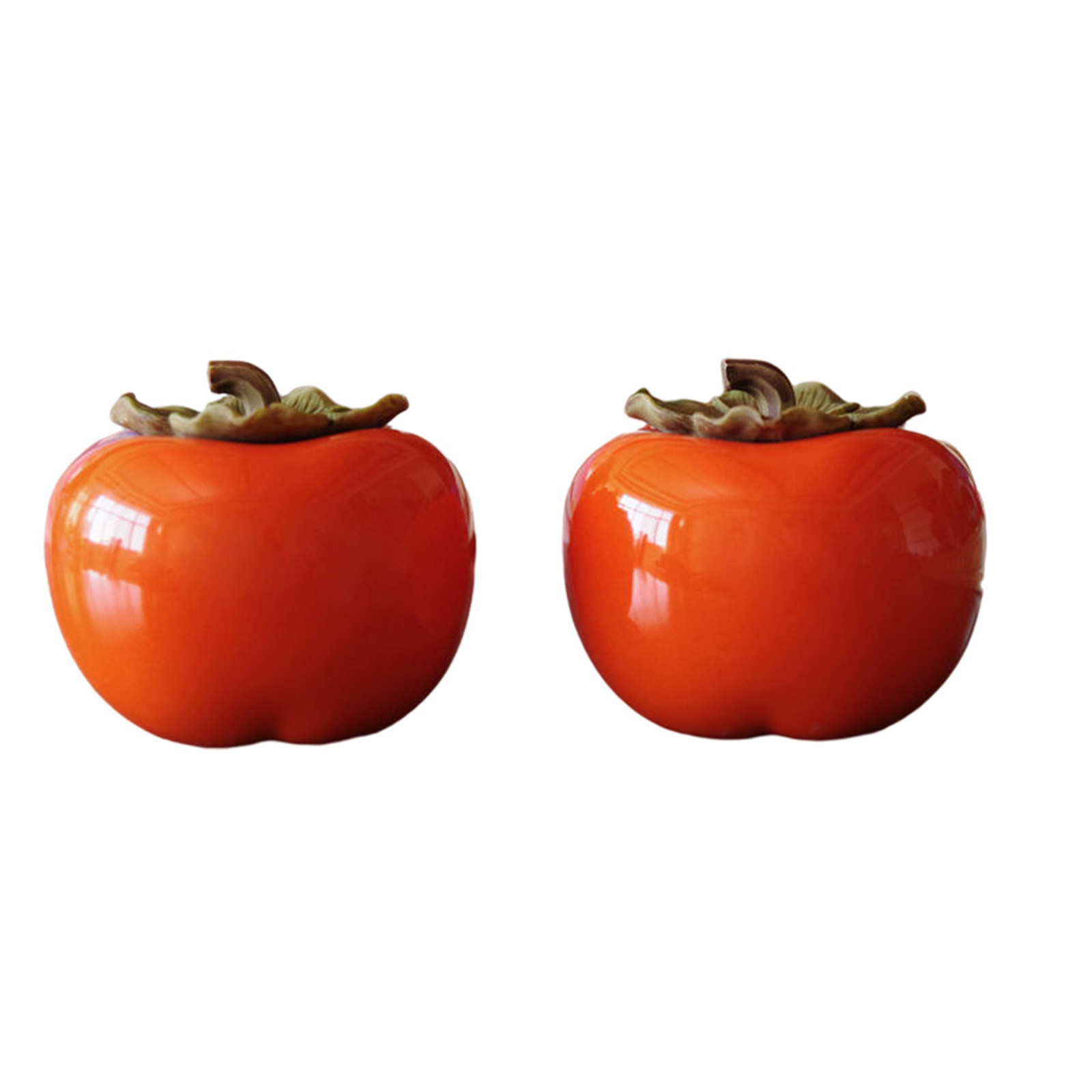 2Pcs Orange Persimmon Style Ce - Food Storage Jars Airtight recension och pris