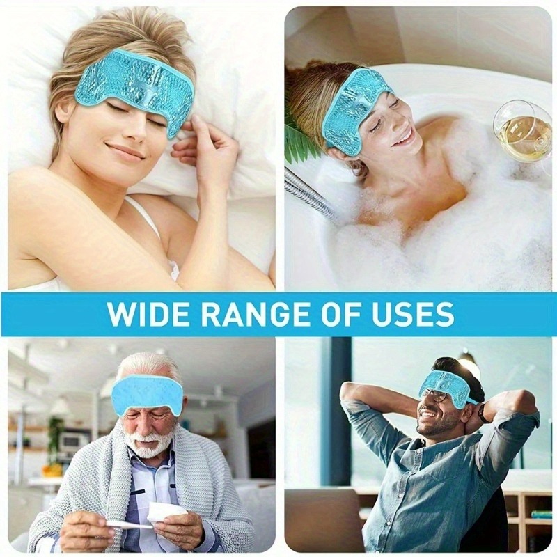 Reusable Hot Cold Gel Headband - Cold Pack Ice Gel recension och pris
