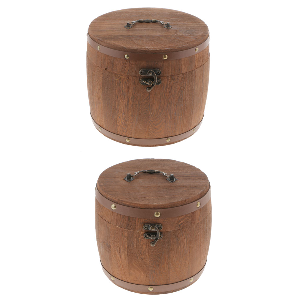 Wooden Tea Canister Airtight F - Food Storage Jars Airtight recension och pris