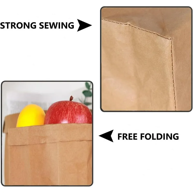 Kraft Paper Bag Washable Paper - Food Storage Plants recension och pris