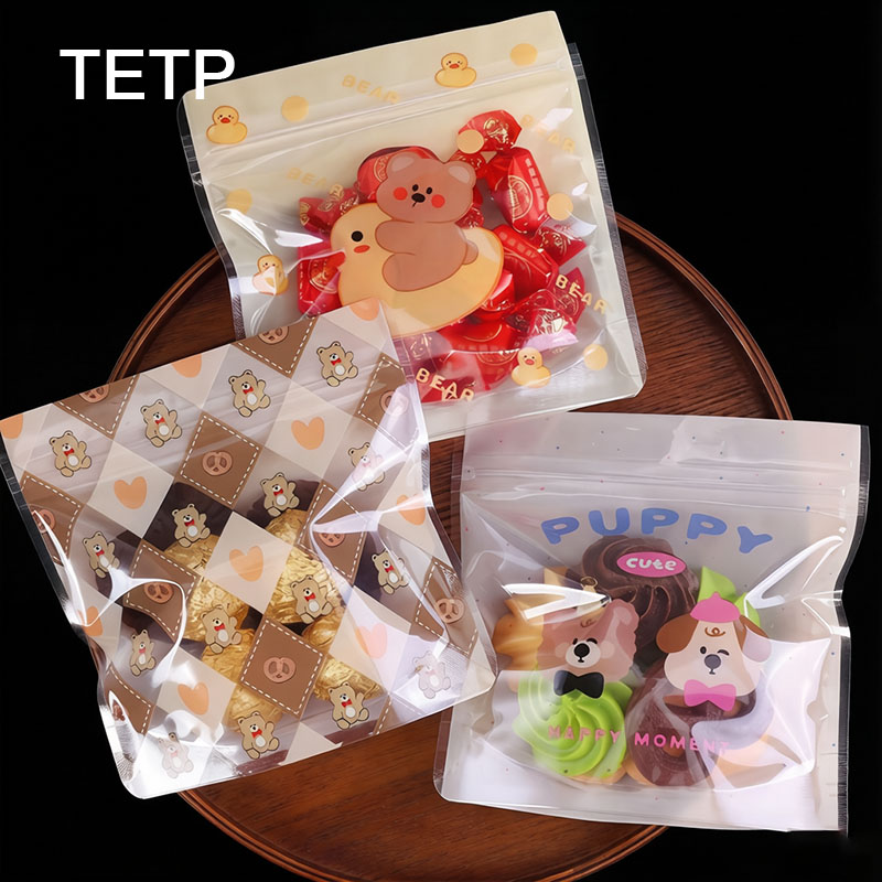 TETP 100Pcs Stand Up Mini Self - Food Storage Dog recension och pris