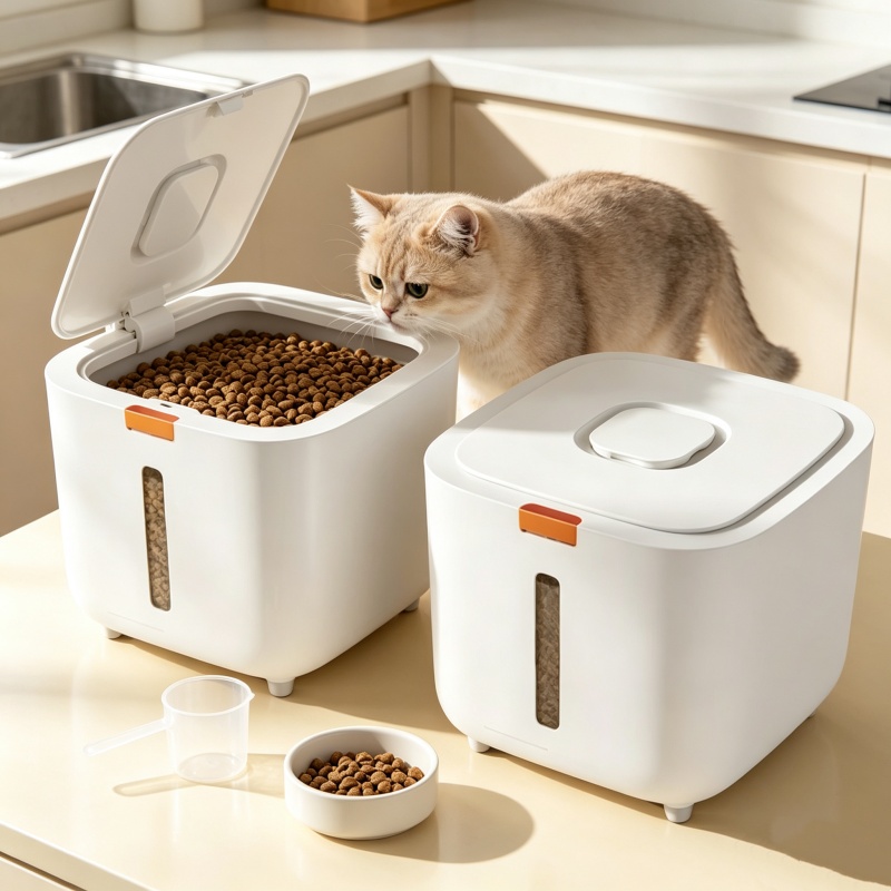 5/7KG Pet Food Storage Box, Se - Food Storage Pet recension och pris