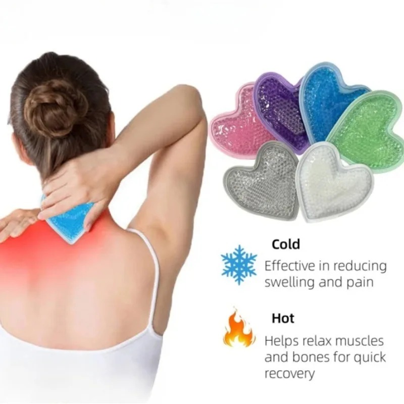Heart Shaped Ice Pack Hot & Co - Cold Pack Ice Gel recension och pris