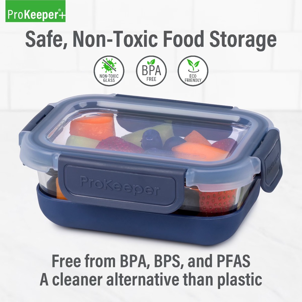 2 Pack 1.6 Cup Glass Food Stor - Glass Meal Prep Container recension och pris
