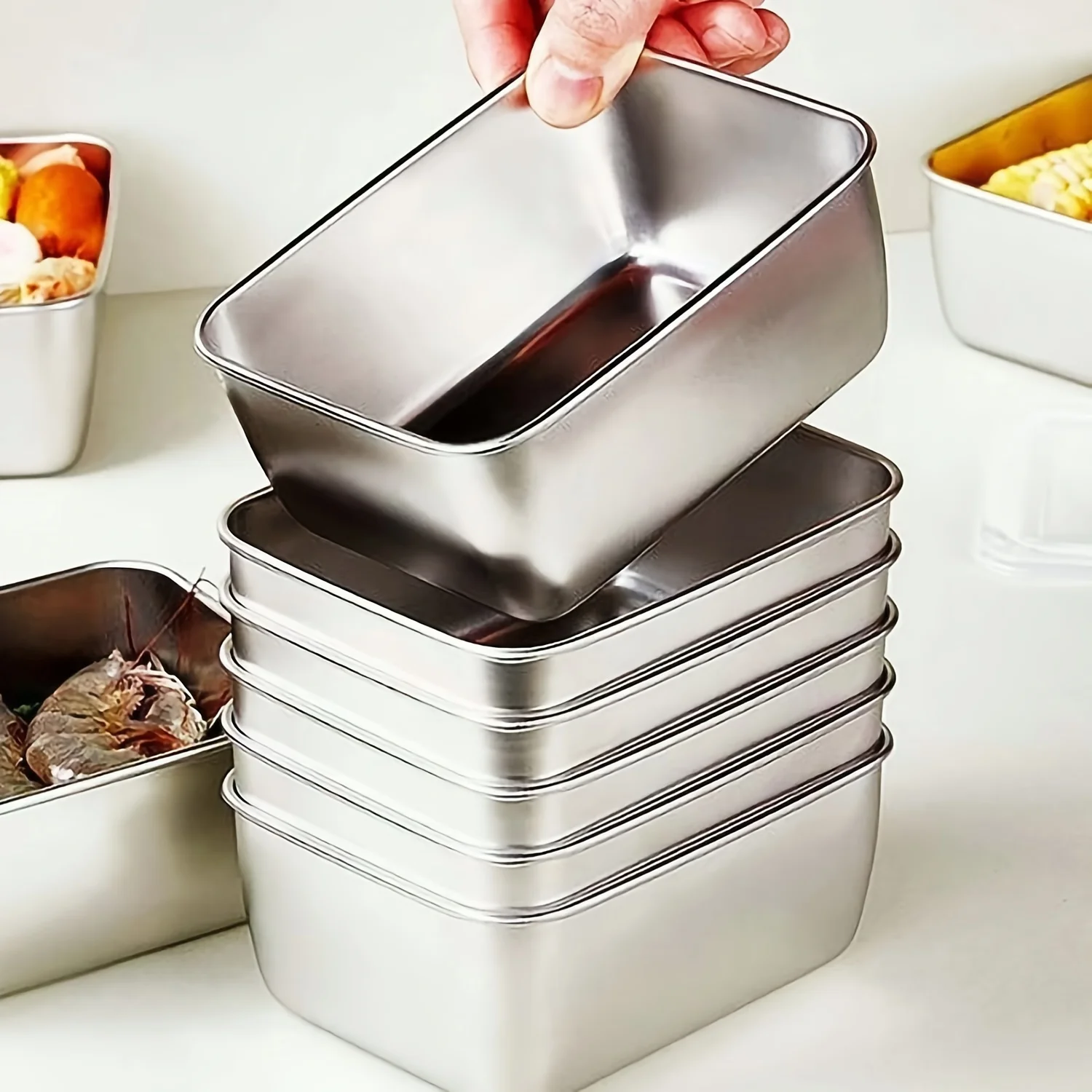 Stainless Steel Food Storage C - Food Storage Stainless Steel Containers recension och pris