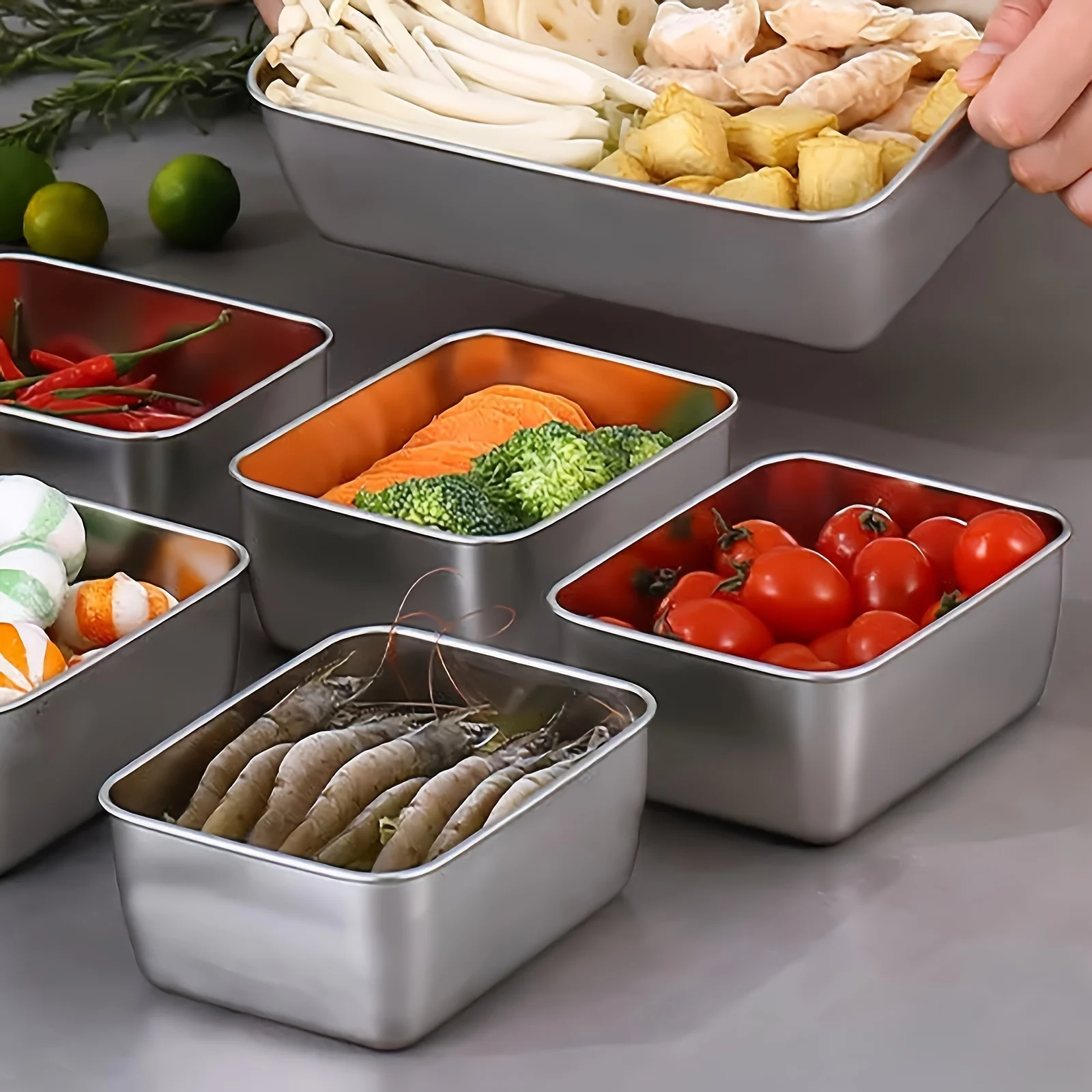 Stainless Steel Food Storage C - Food Storage Stainless Steel Containers recension och pris
