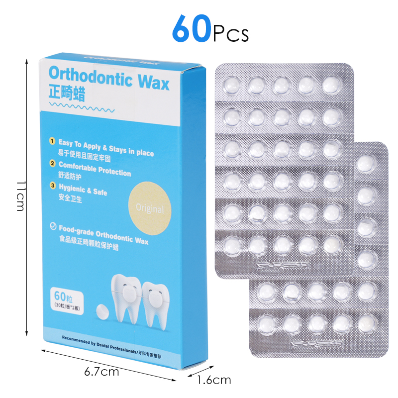 60pcs Dental Orthodontic Wax P - Food Storage Safety recension och pris