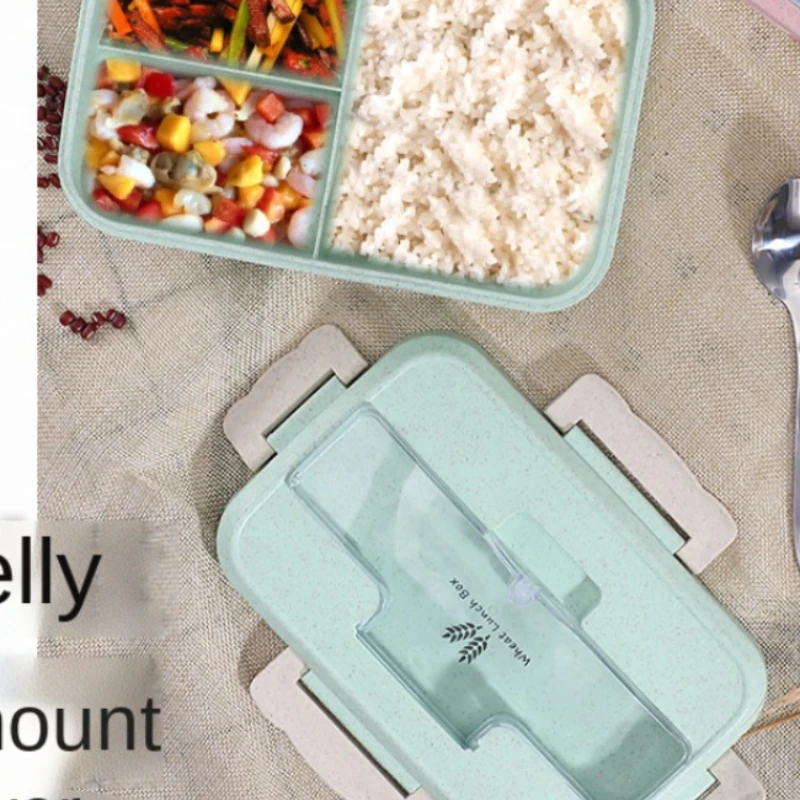 Microwave Lunch Box Wheat Stra - Food Storage No Plastic recension och pris