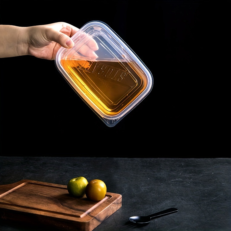 A Set of 6 Transparent Stackab - Food Storage With Colander recension och pris