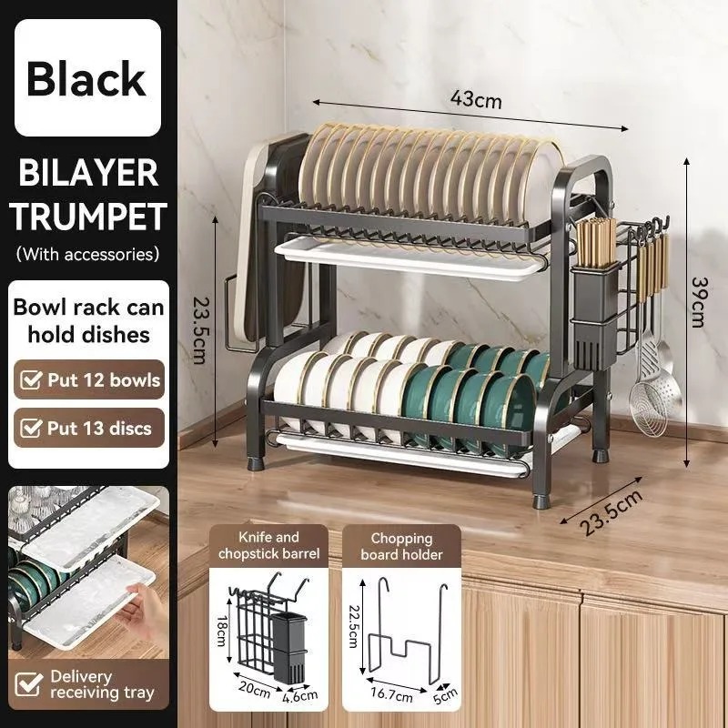 Kitchen dish storage rack, cab - Food Storage Shelving recension och pris