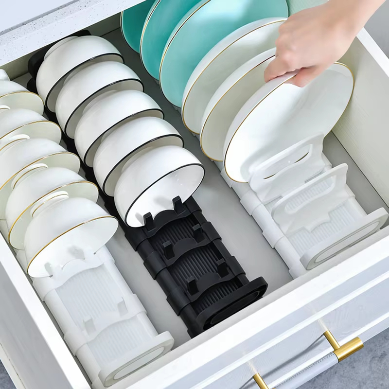 Kitchen Dish Organizer Bowl Ca - Food Storage Drawers recension och pris