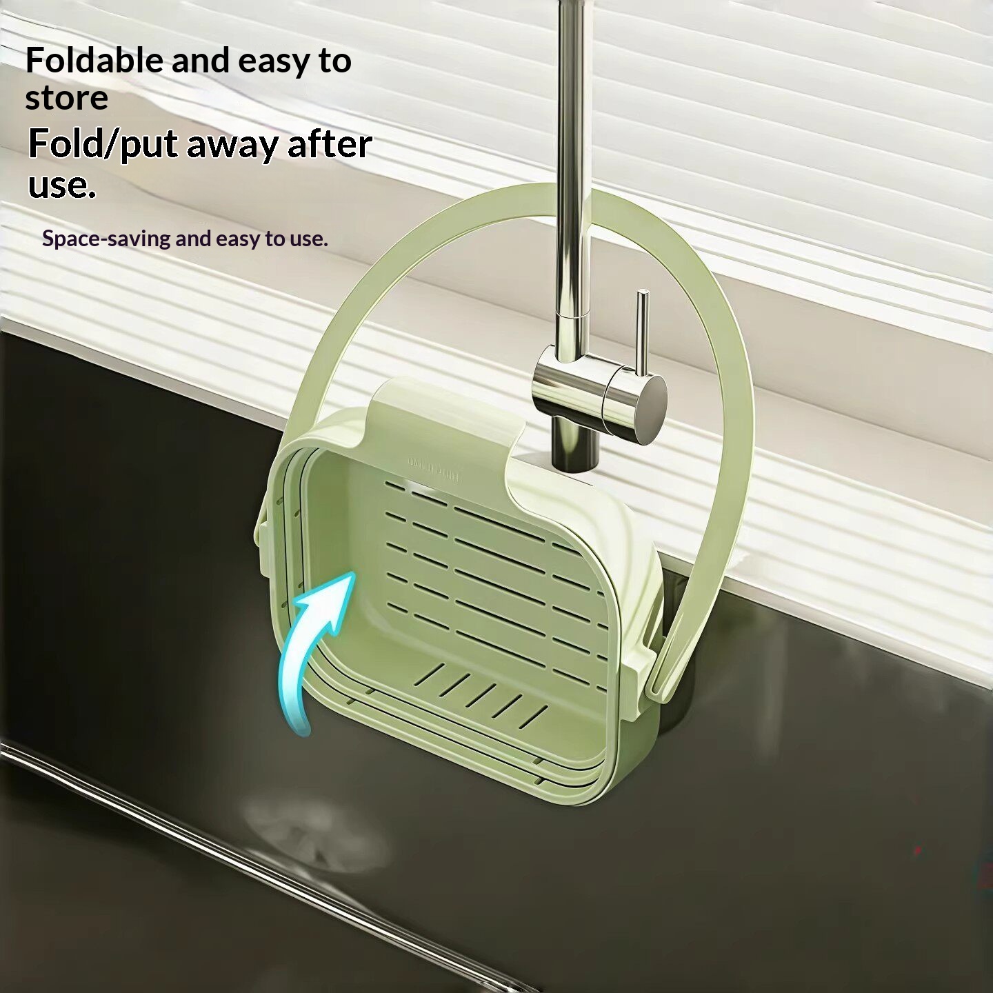 Foldable Sink Strainer Basket  - Food Storage With Colander recension och pris
