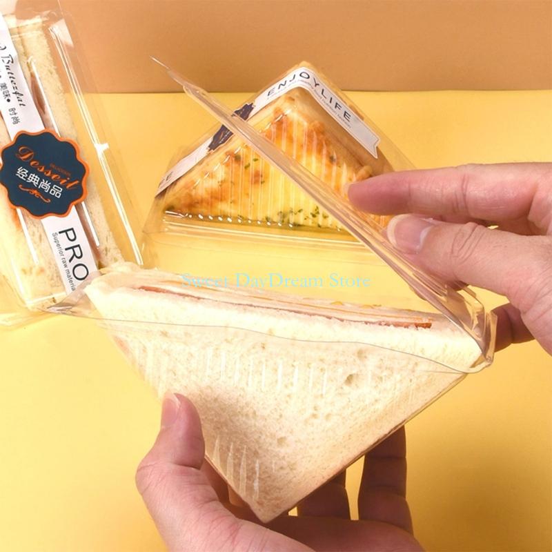 Y88C Pack of 100 PET Sandwich  - Food Storage Pet recension och pris