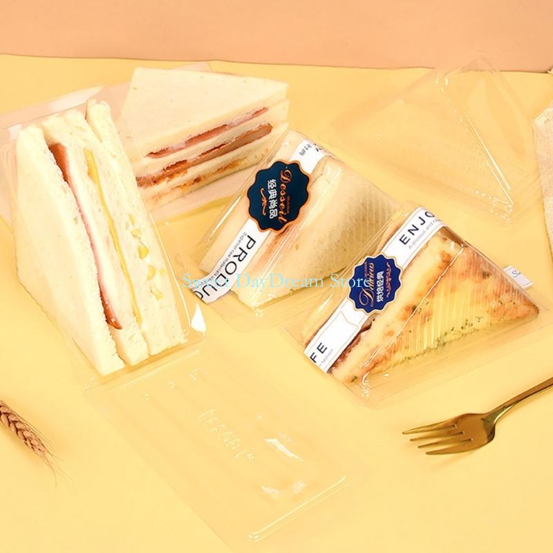 Y88C Pack of 100 PET Sandwich  - Food Storage Pet recension och pris