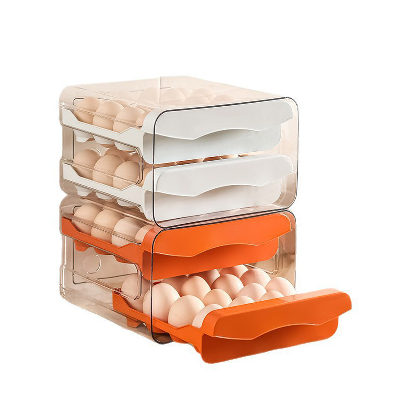 Double Layer Egg Storage Box w - Egg Storage Holder recension och pris