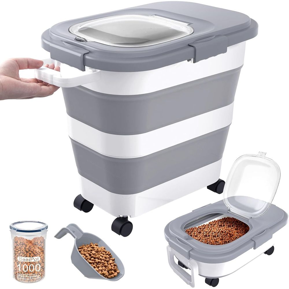 Airtight Dog Food Storage Cont - Food Storage Pet recension och pris