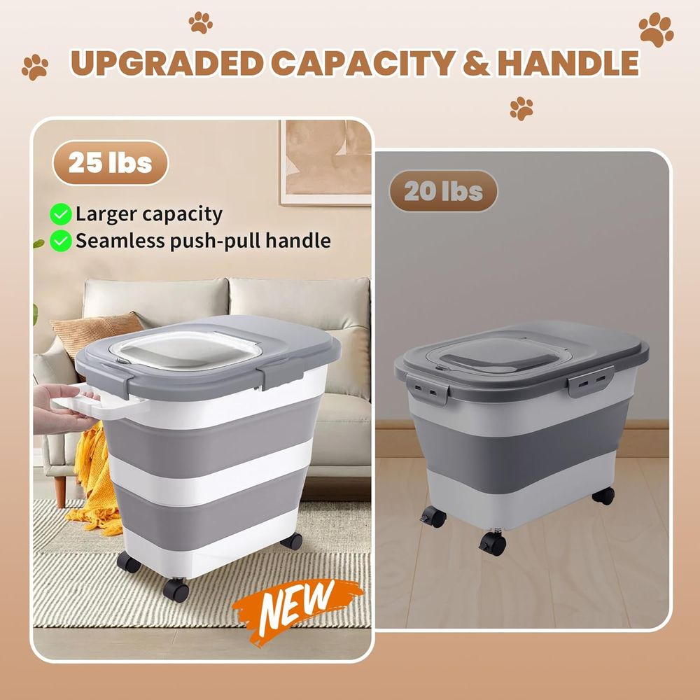 Airtight Dog Food Storage Cont - Food Storage Pet recension och pris