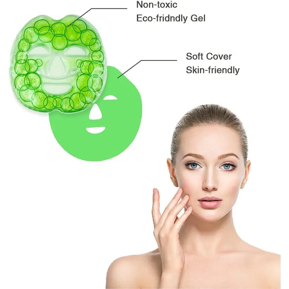 Face Ice Gel Pack with Wrap Re - Cold Pack Ice Gel recension och pris