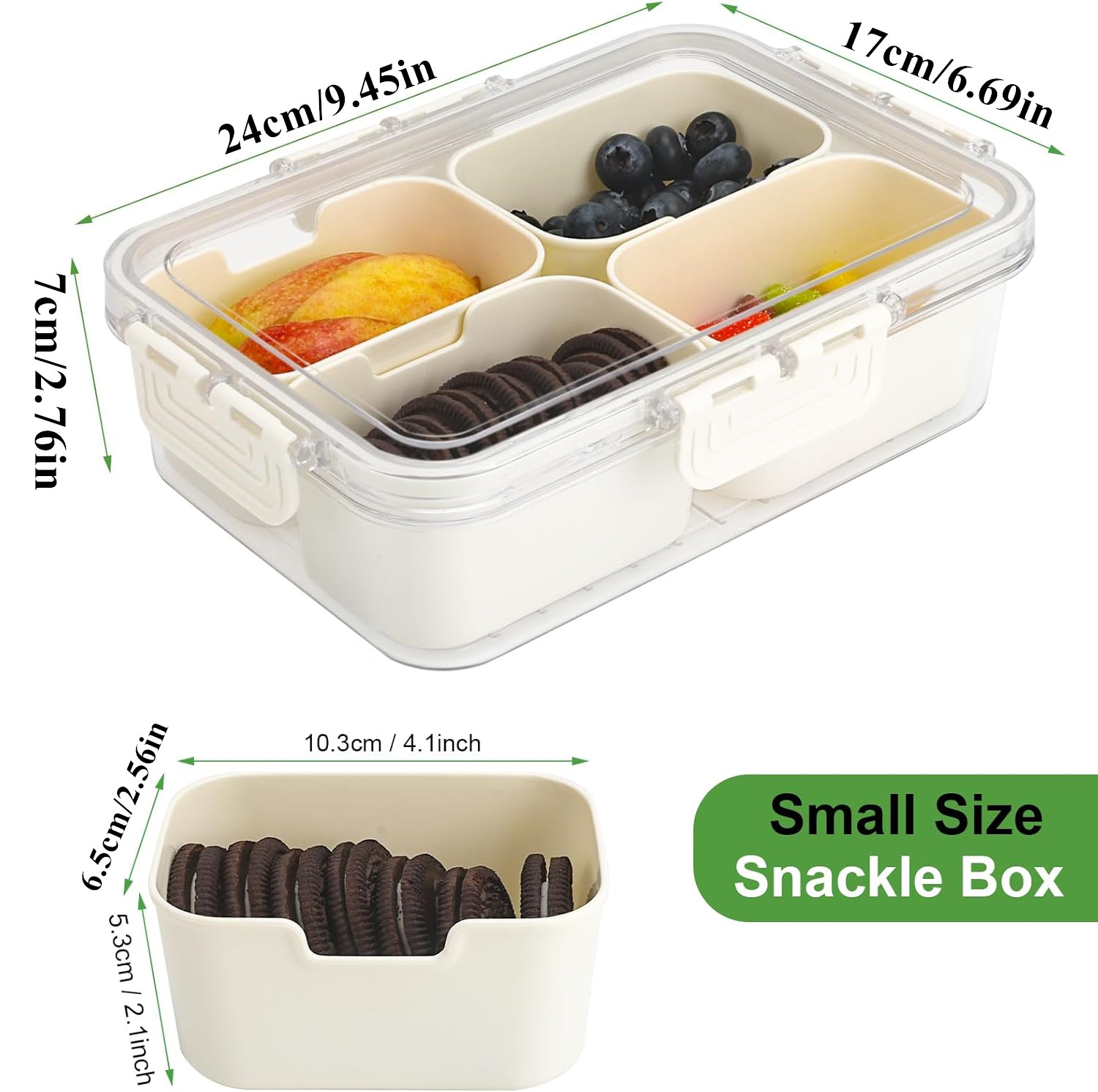 Portable Food Storage Box, Sna - Food Storage With Colander recension och pris
