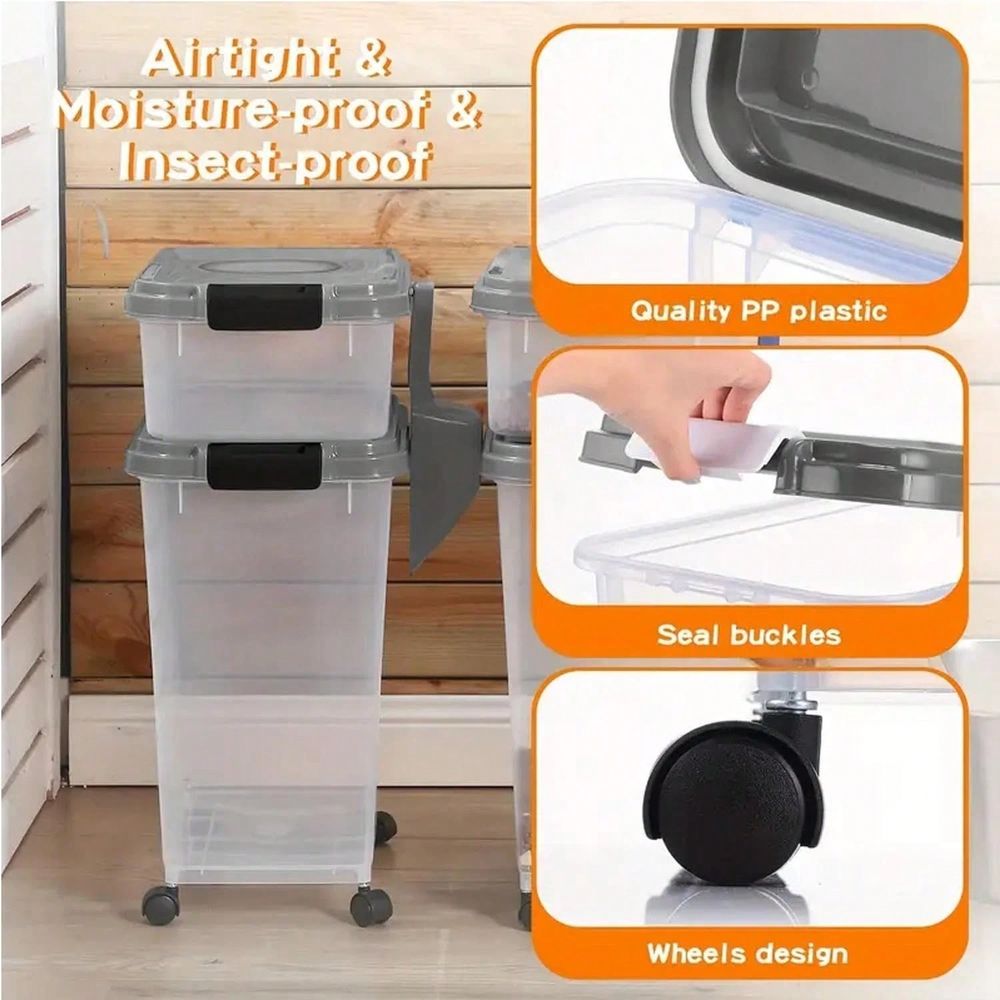 Food Storage Container, 30 Lbs - Food Storage Dog recension och pris