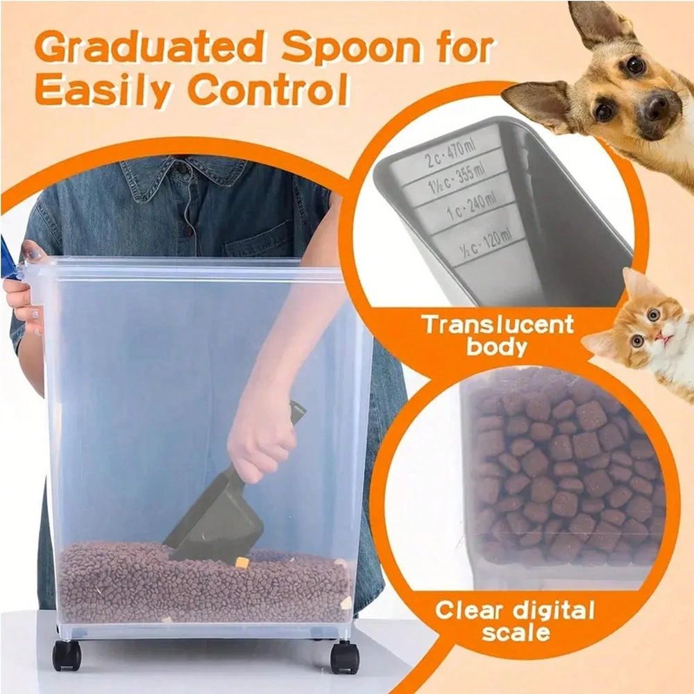 Food Storage Container, 30 Lbs - Food Storage Dog recension och pris