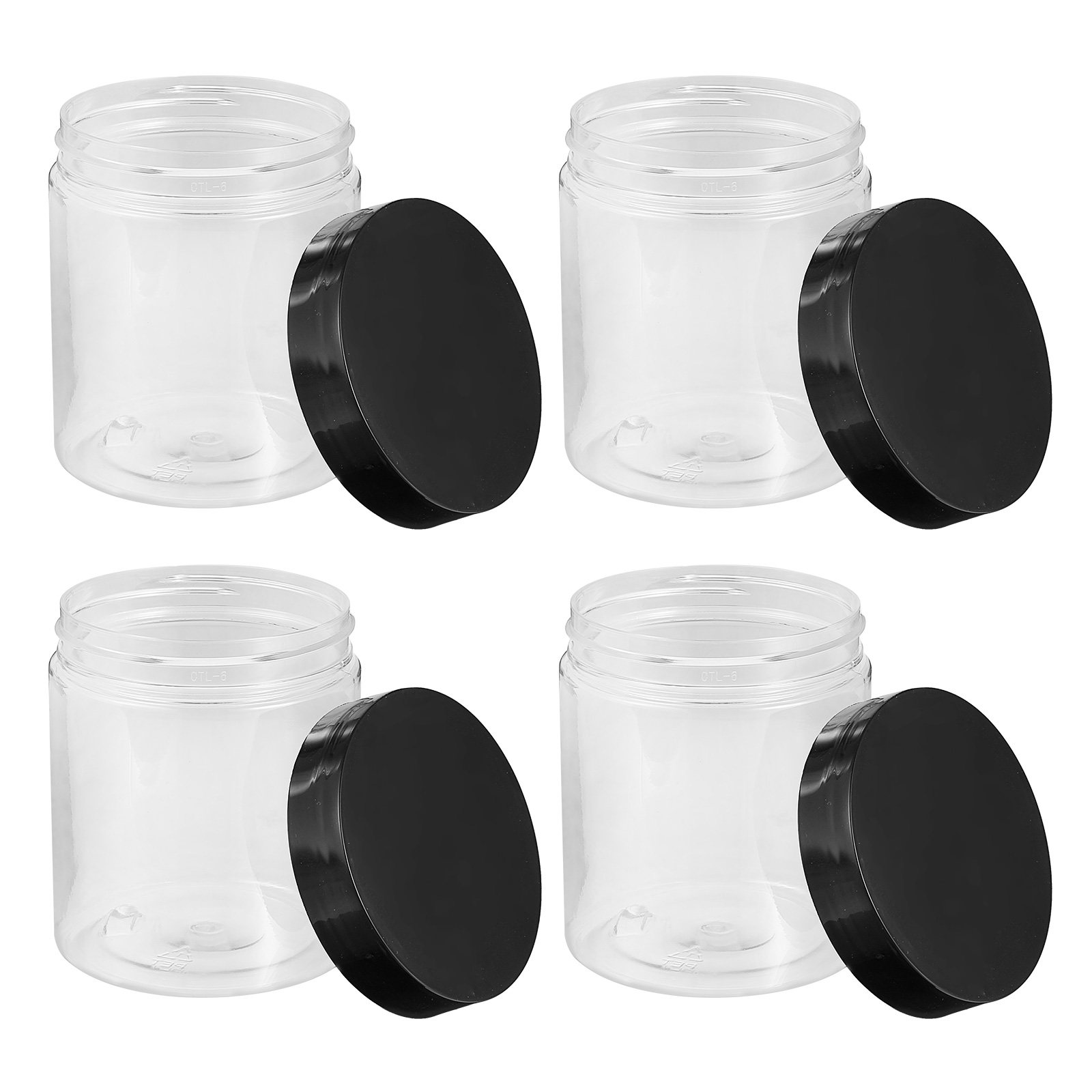 12Pcs High Grade Transparent P - Food Storage Jars Airtight recension och pris