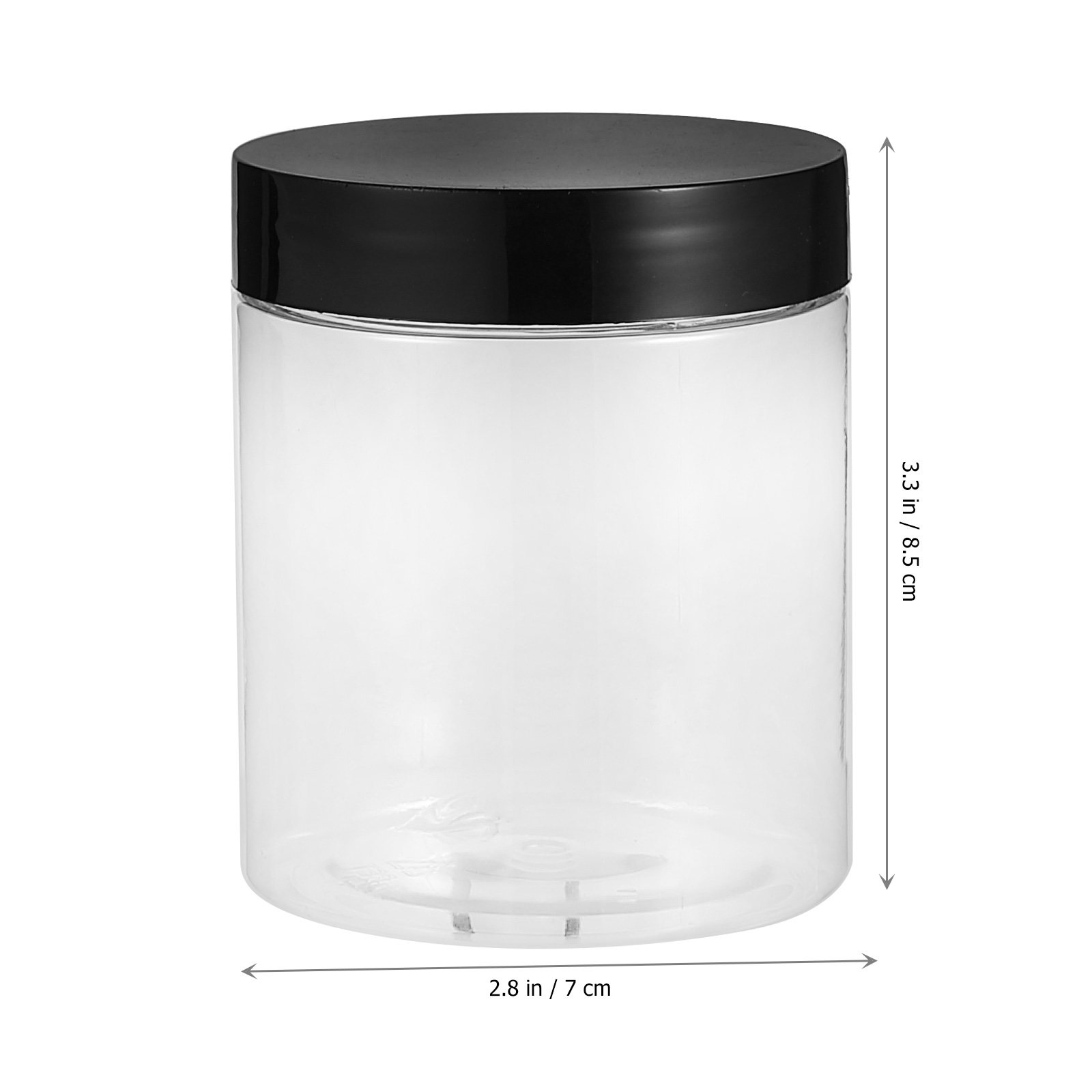 12Pcs High Grade Transparent P - Food Storage Jars Airtight recension och pris