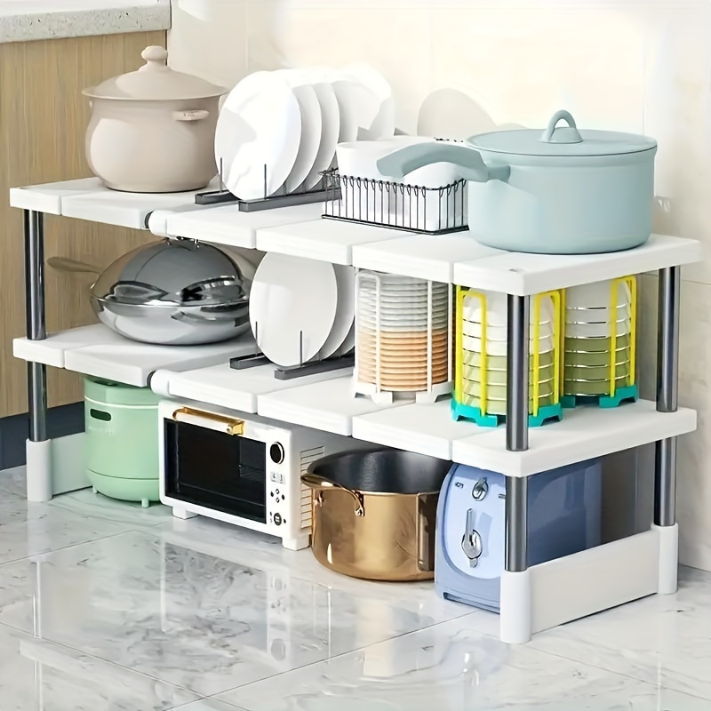 Adjustable Under-Sink Storage  - Food Storage Shelving recension och pris