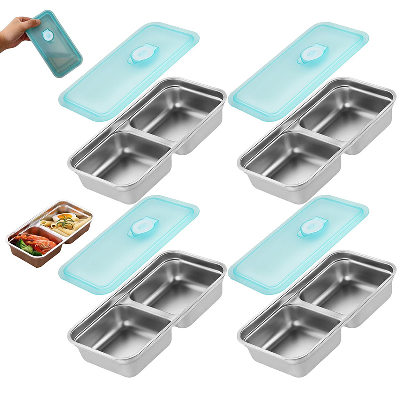 Portable Stainless Steel Fresh - Food Storage Stainless Steel Containers recension och pris