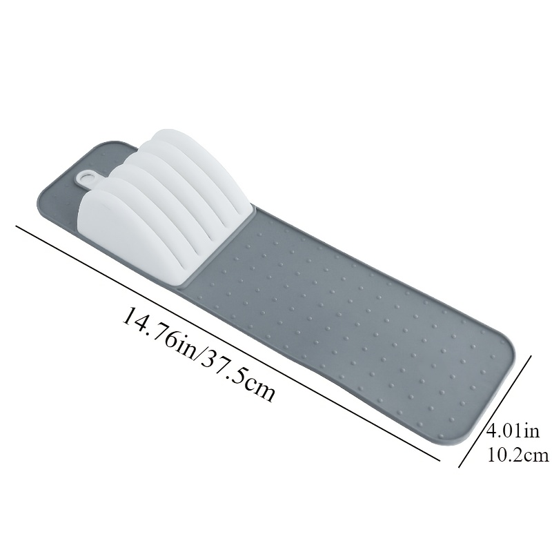 5-slot kitchen silicone knife  - Food Storage Drawers recension och pris