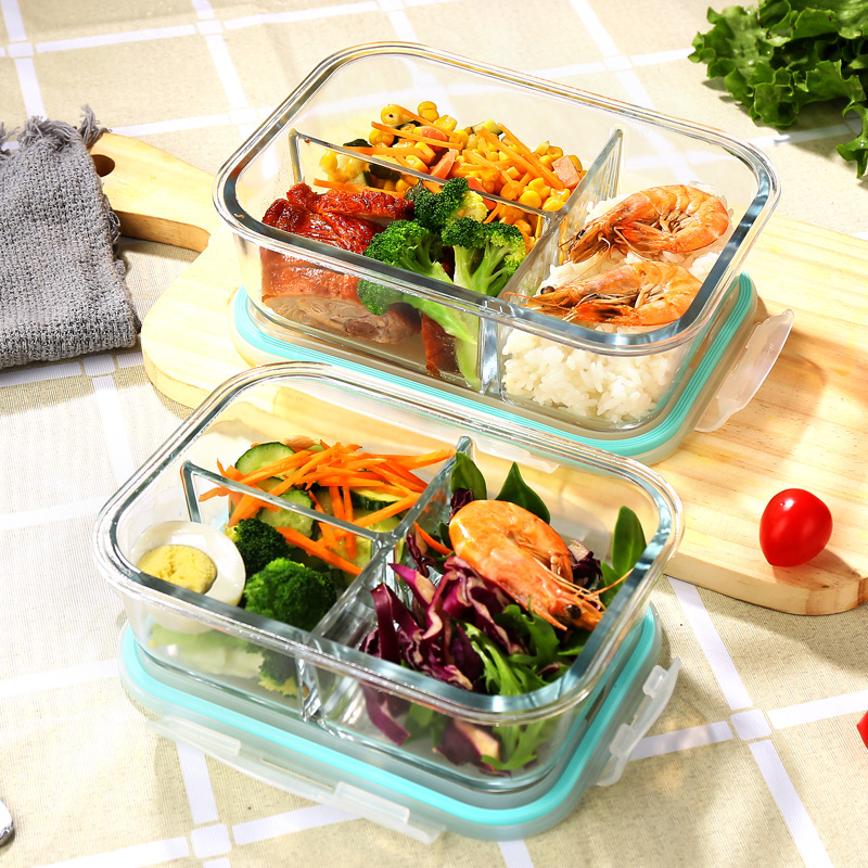 Glass Fresh-Keeping Box high B - Glass Meal Prep Container recension och pris
