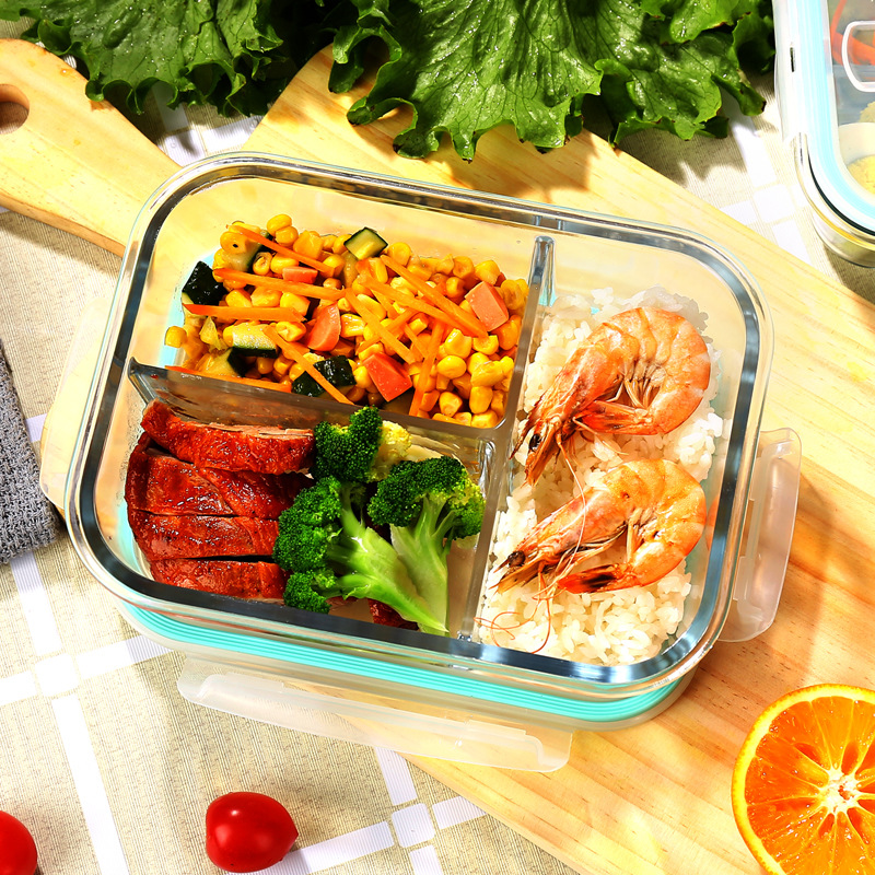 Glass Fresh-Keeping Box high B - Glass Meal Prep Container recension och pris