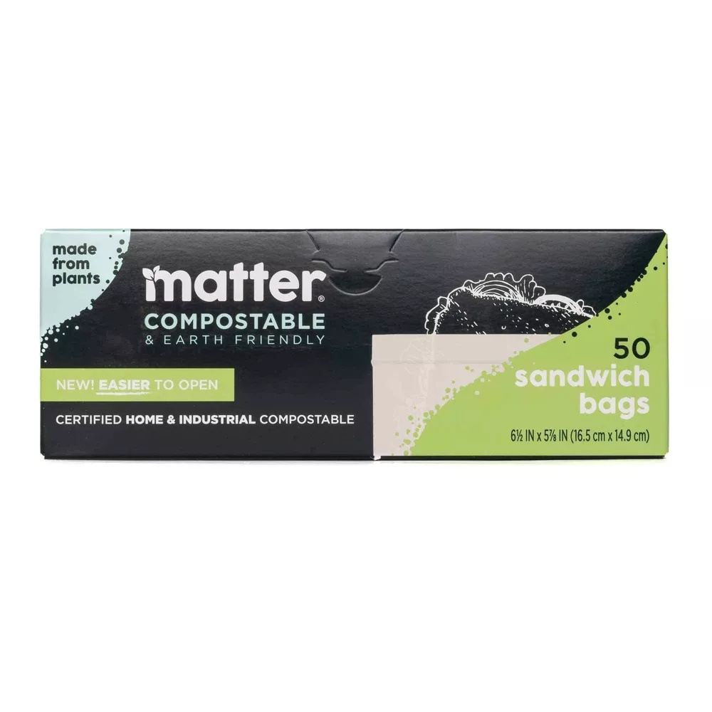 50 Count Compostable Sandwich  - Food Storage Plants recension och pris