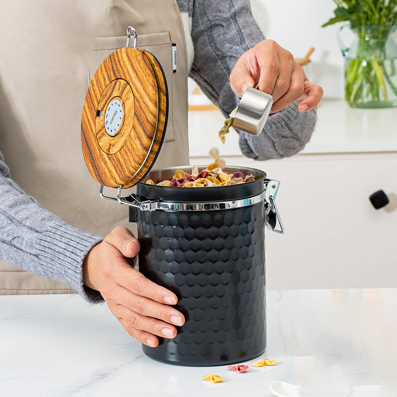 Kitchen Stainless Steel Coffee - Food Storage Stainless Steel Containers recension och pris