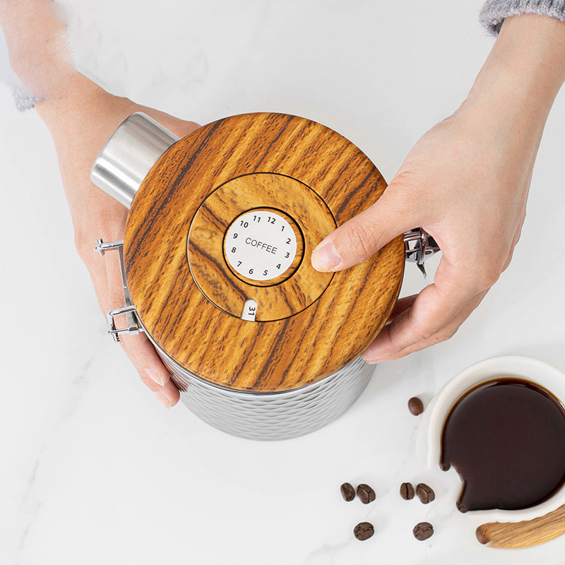Kitchen Stainless Steel Coffee - Food Storage Stainless Steel Containers recension och pris