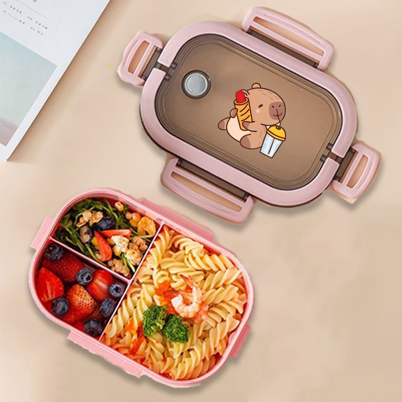 Capybara Bento Lunch Box Anime - Food Storage Bins recension och pris
