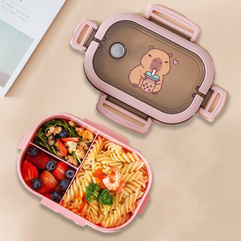 Capybara Bento Lunch Box Anime - Food Storage Bins recension och pris