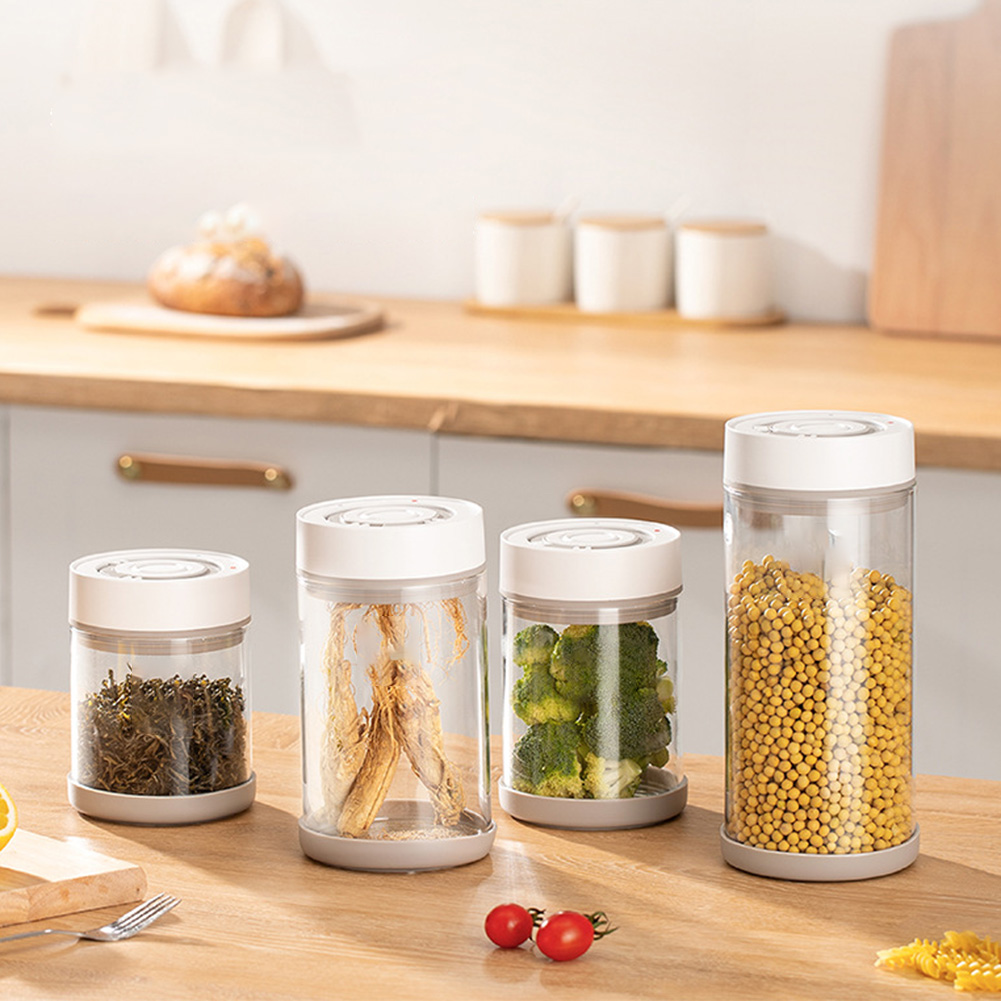 Kitchen Moisture-proof Glass C - Food Storage Glass Jar recension och pris