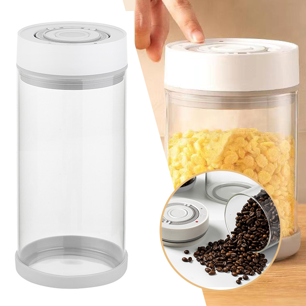 Kitchen Moisture-proof Glass C - Food Storage Glass Jar recension och pris