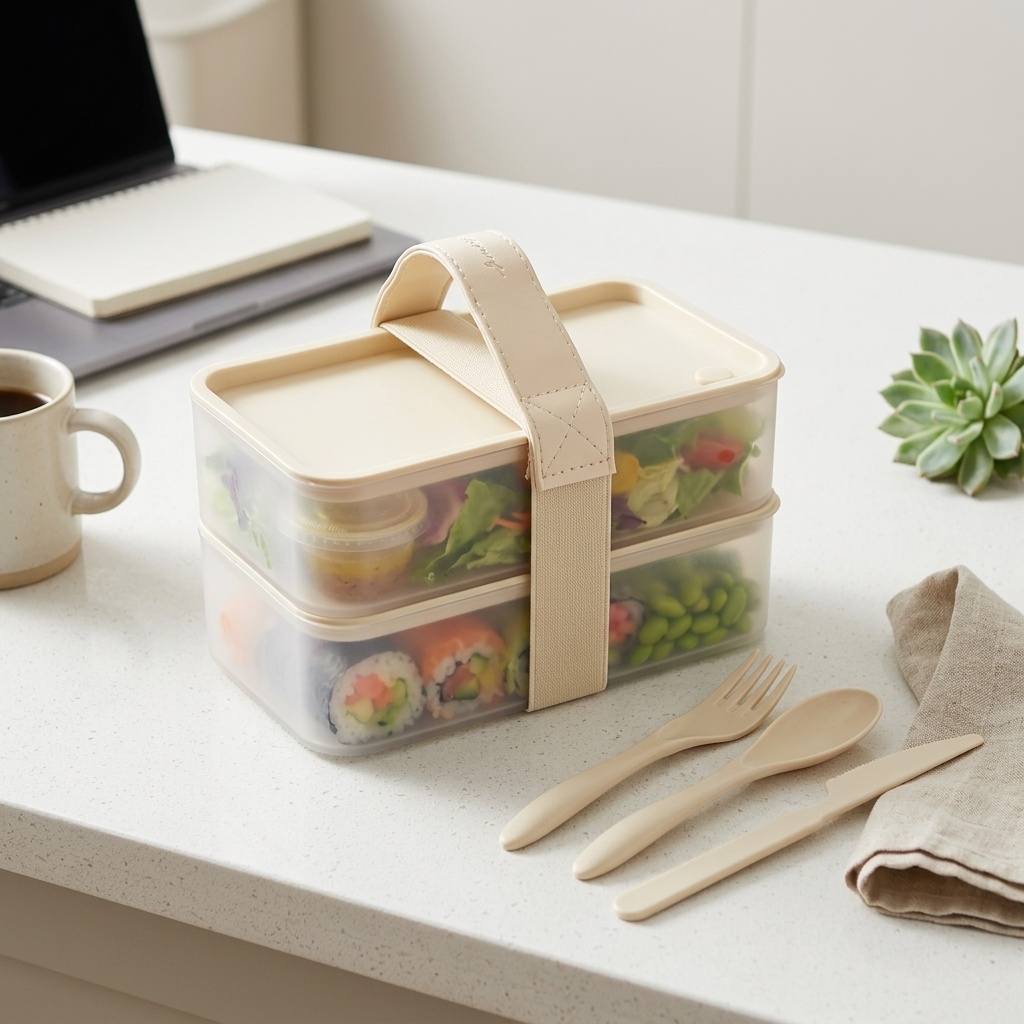 Portable Plastic Food Containe - Food Storage Box Large recension och pris