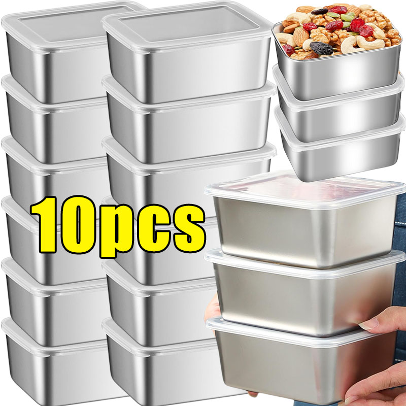 Stainless Steel Food Storage C - Food Storage Stainless Steel Containers recension och pris
