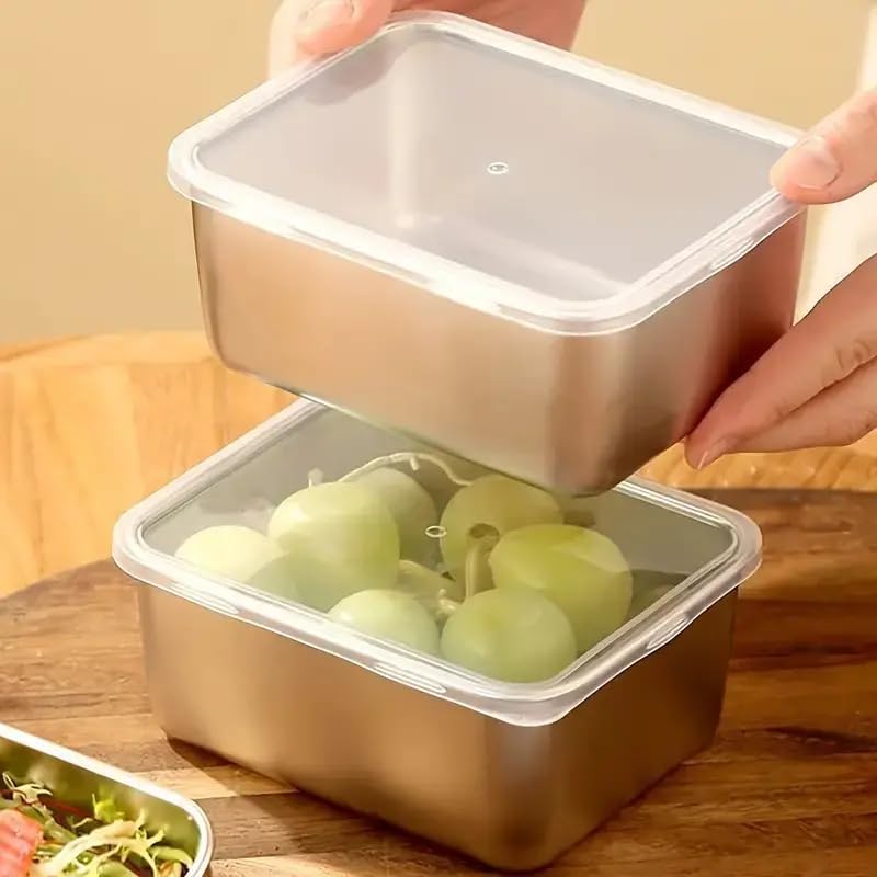 Stainless Steel Food Storage C - Food Storage Stainless Steel Containers recension och pris